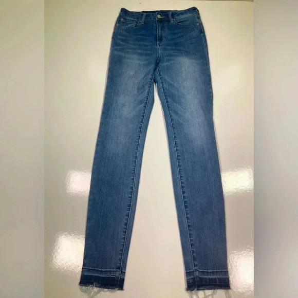 Armani Exchange Jeans Skinny Ankle High Rise Blue Jeans Women’s Size 26 - Picture 1 of 10
